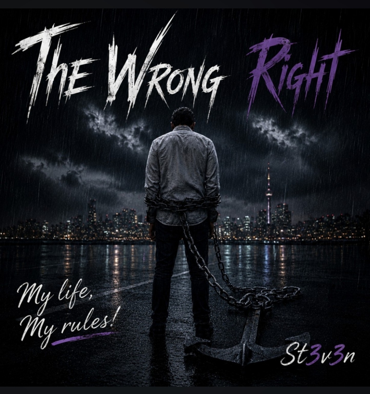 The Wrong Right by ST3V3N — Track Cover